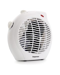 Impress Dual Setting Fan Heater with Adjustable Thermostat